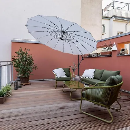Bohnapartments Bauhaus - Absolutes Zentrum - Terrasse - Vollausstattung - Wlan *