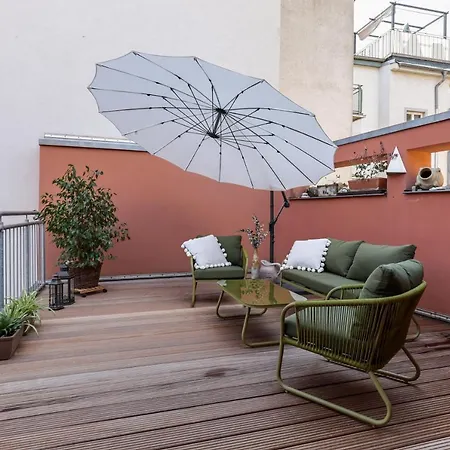 Bohnapartments Bauhaus - Absolutes Zentrum - Terrasse - Vollausstattung - Wlan *
